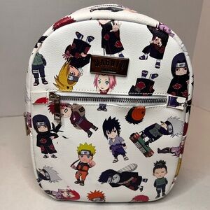 Bioworld White Anime Character Backpack
